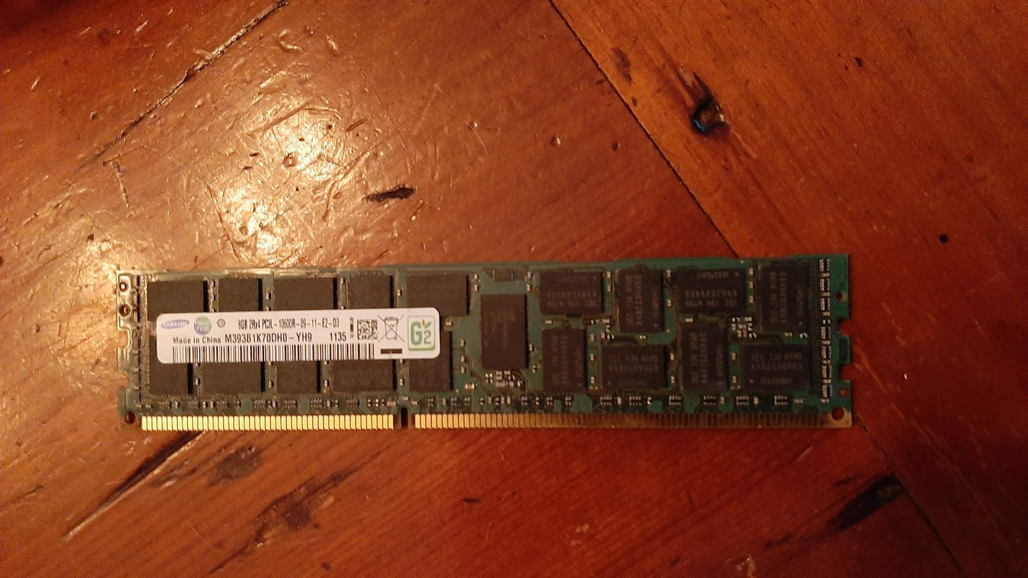 Samsung 8GB DDR3L - 1333 - CL9 - M393B1K70DH0-YH9